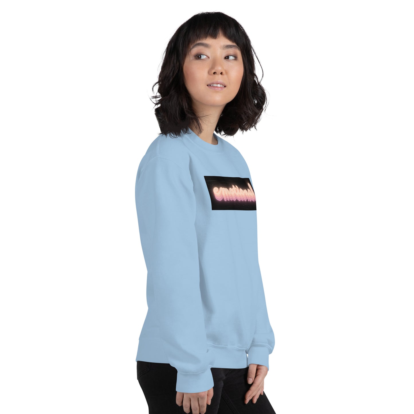 emotional unisex crew neck