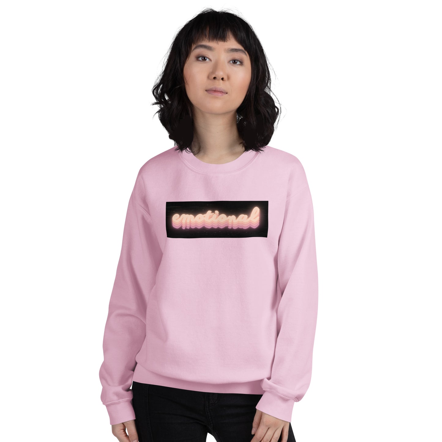 emotional unisex crew neck