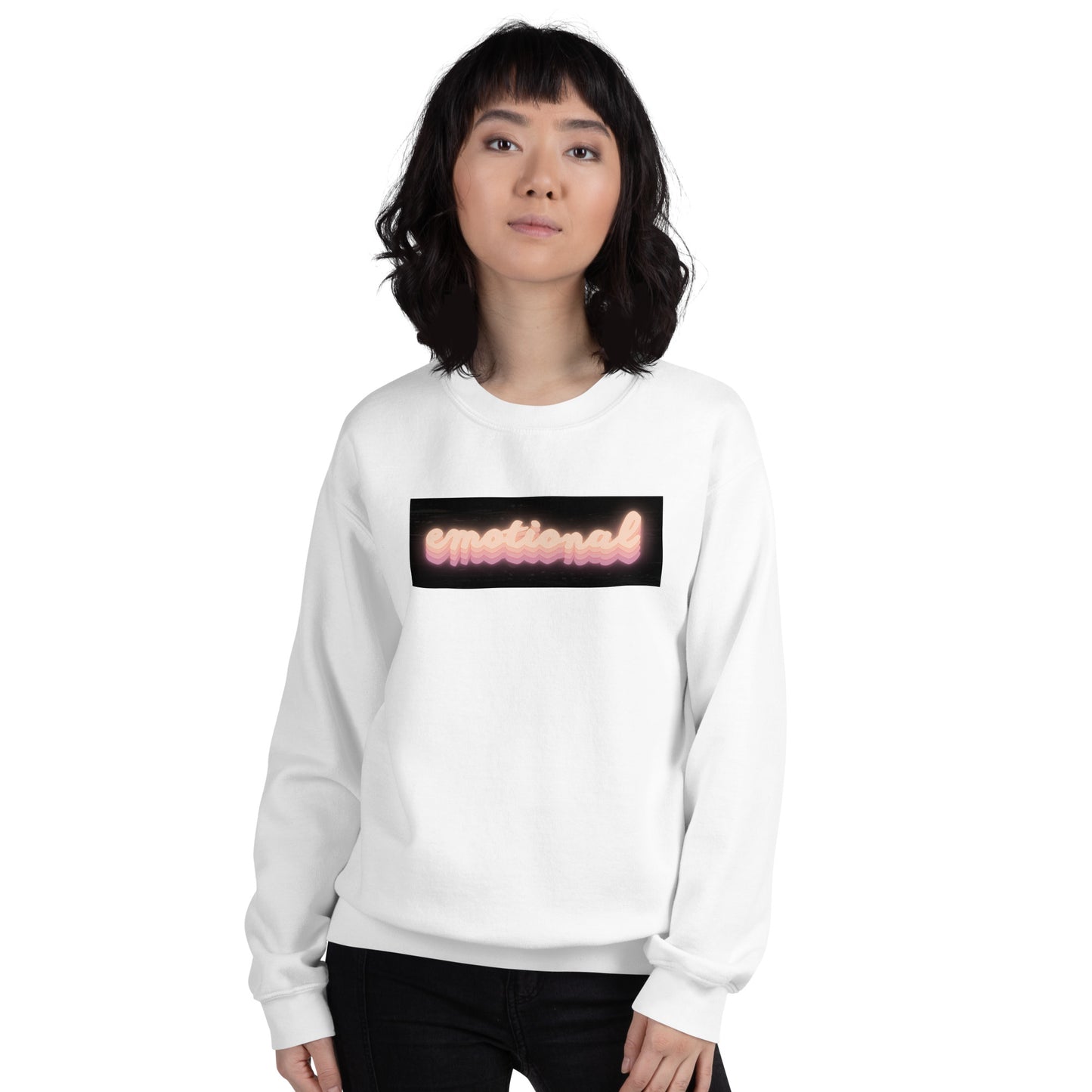 emotional unisex crew neck