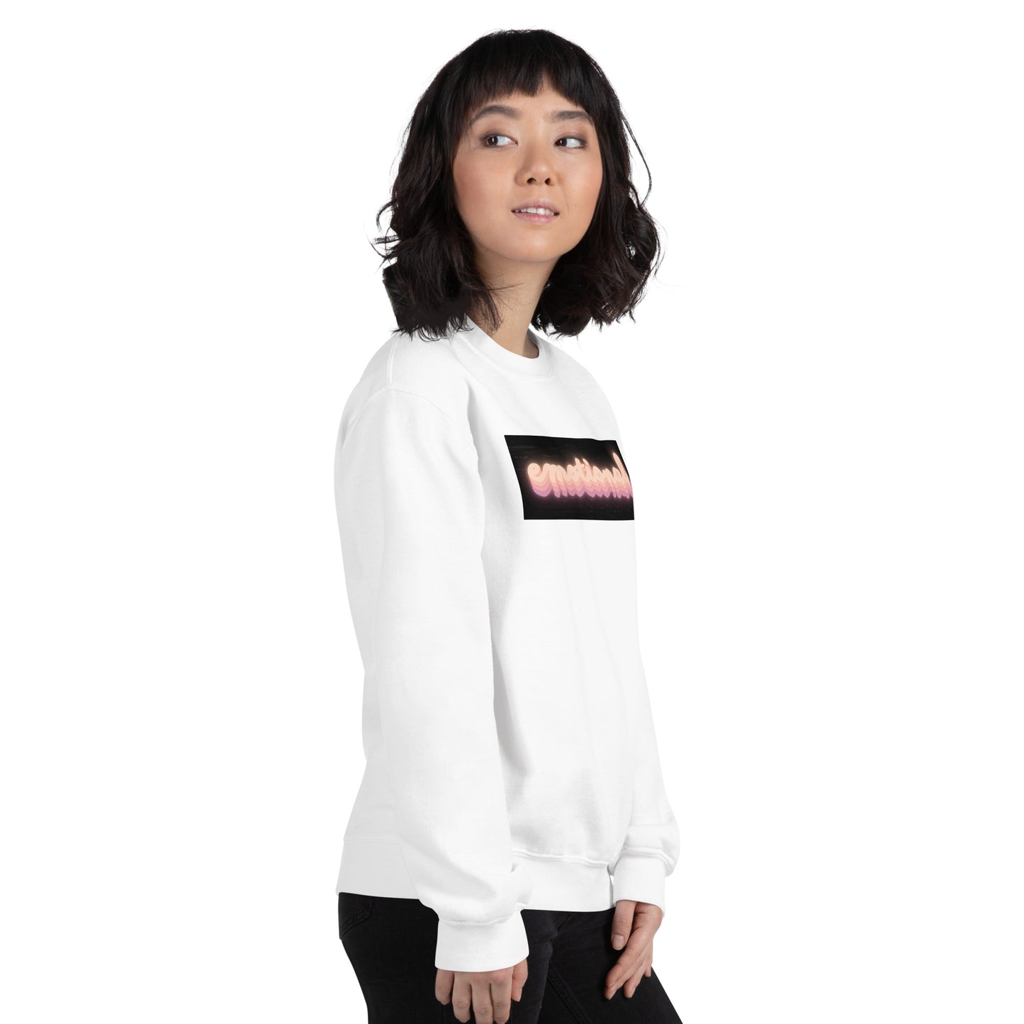 emotional unisex crew neck